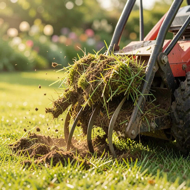 Scarifier sa pelouse : quand, comment et avec quel matériel